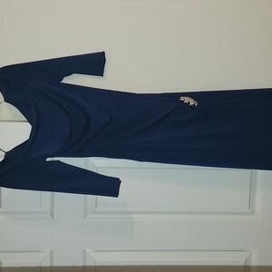 Formal off shoulder long dress Size medium